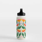 Symmetrical Flowers 2 Water Bottle Gallery Image 3