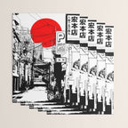 Tokyo street sunrise Wrapping Paper Gallery Image 3