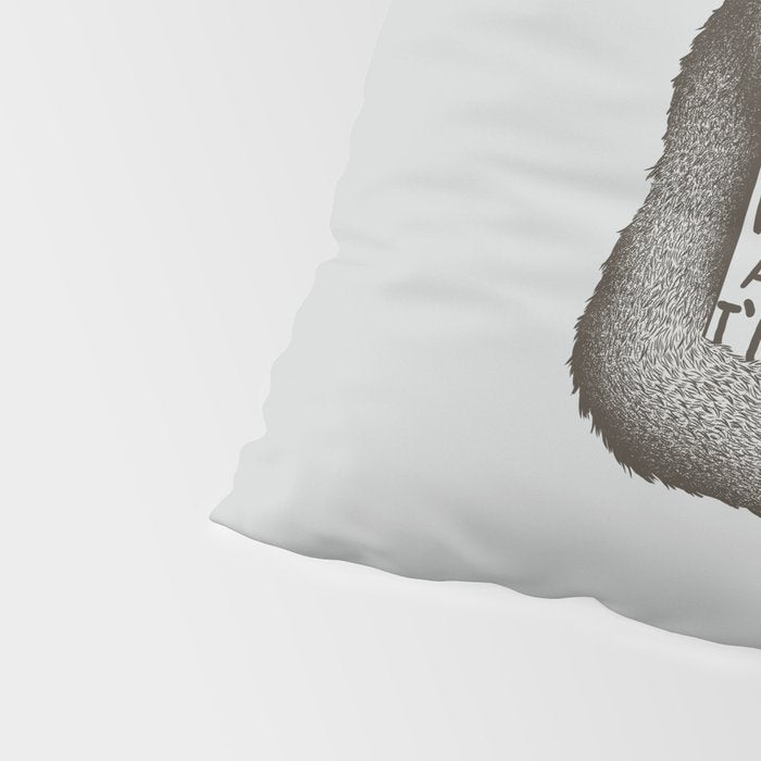 Feed Me And Tell Me I'm Pretty Bear Pillow Sham Gallery Image 4