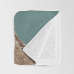 Bubble Gum Gang Dark Green Throw Blanket Gallery Image 3