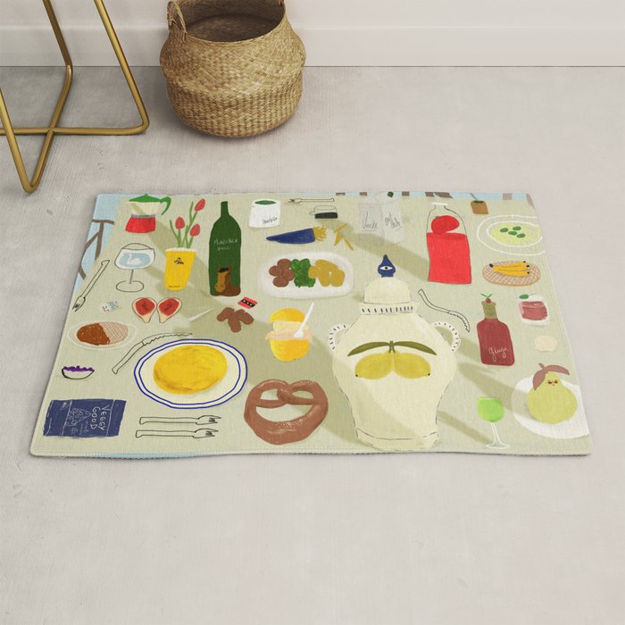 Bites and Borders Rug Gallery Image 1
