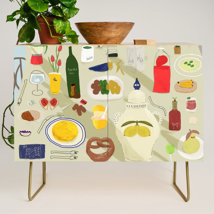 Bites and Borders Credenza Gallery Image 1