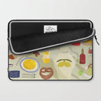 Bites and Borders Laptop Sleeve Gallery Image 2
