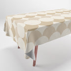 Retro Circular Pattern XX Tablecloth Gallery Image 1
