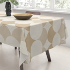 Retro Circular Pattern XX Tablecloth Gallery Image 3