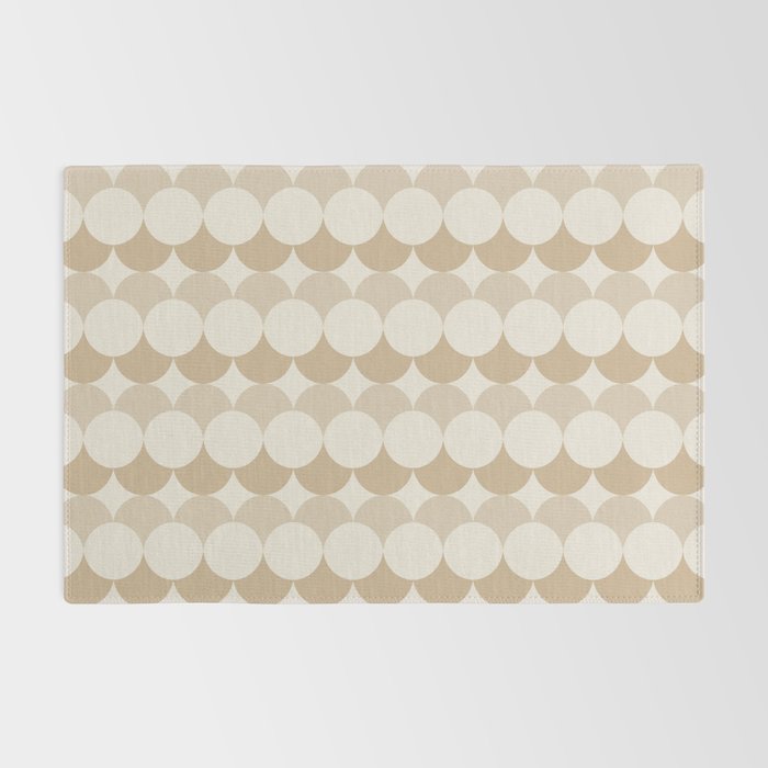 Retro Circular Pattern XX Rug Gallery Image 2