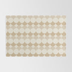 Retro Circular Pattern XX Rug Gallery Image 2