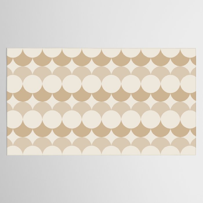 Retro Circular Pattern XX Tablecloth Gallery Image 2