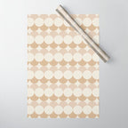 Retro Circular Pattern XX Wrapping Paper Gallery Image 1