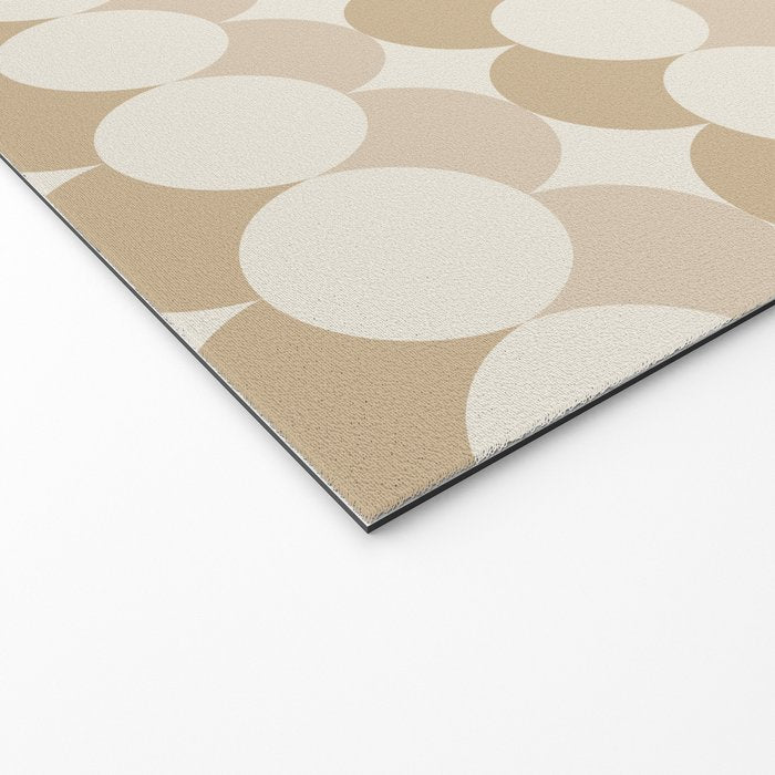 Retro Circular Pattern XX Welcome Mat Gallery Image 2