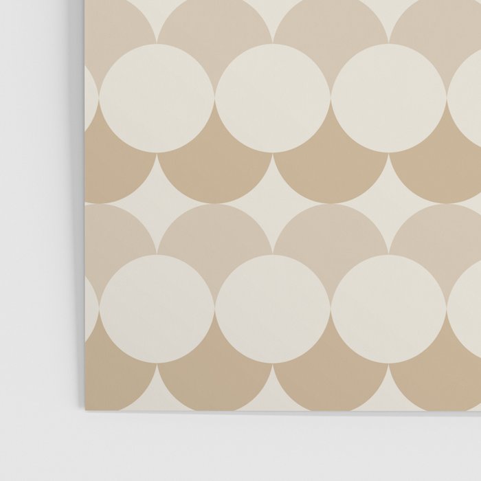 Retro Circular Pattern XX Poster Gallery Image 3