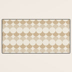 Retro Circular Pattern XX Desk Mat Gallery Image 3