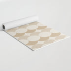Retro Circular Pattern XX Yoga Mat Gallery Image 2