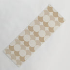 Retro Circular Pattern XX Yoga Mat Gallery Image 1
