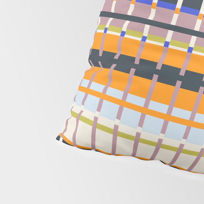 Full Palette Overlap Straps Pillow Sham Gallery Image 4