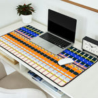 Full Palette Overlap Straps Desk Mat Gallery Image 2