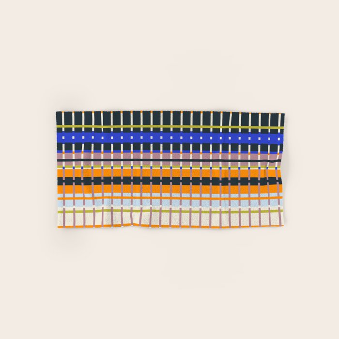 Full Palette Overlap Straps Bath Towel Gallery Image 1