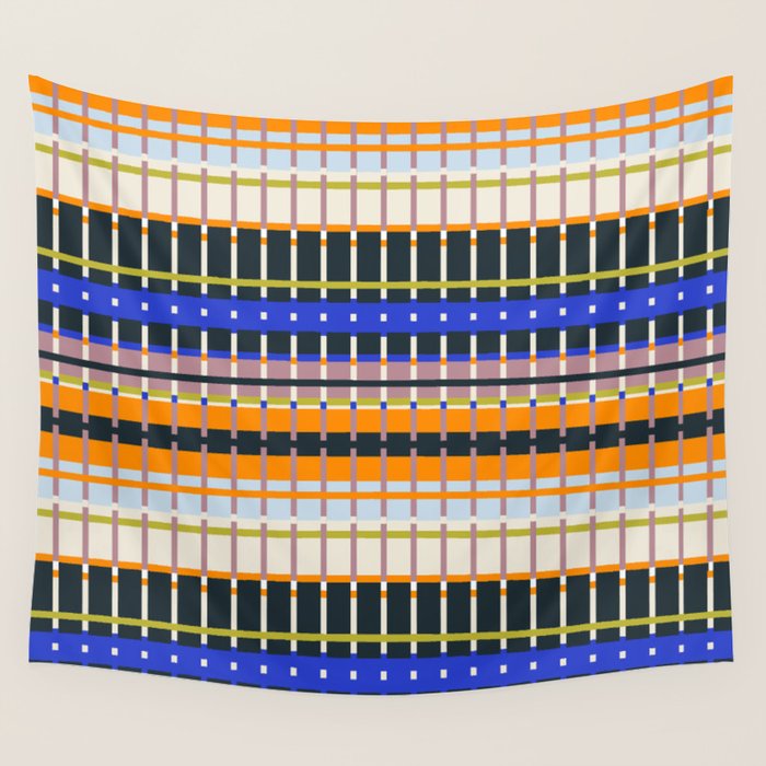 Full Palette Overlap Straps Wall Tapestry Gallery Image 4