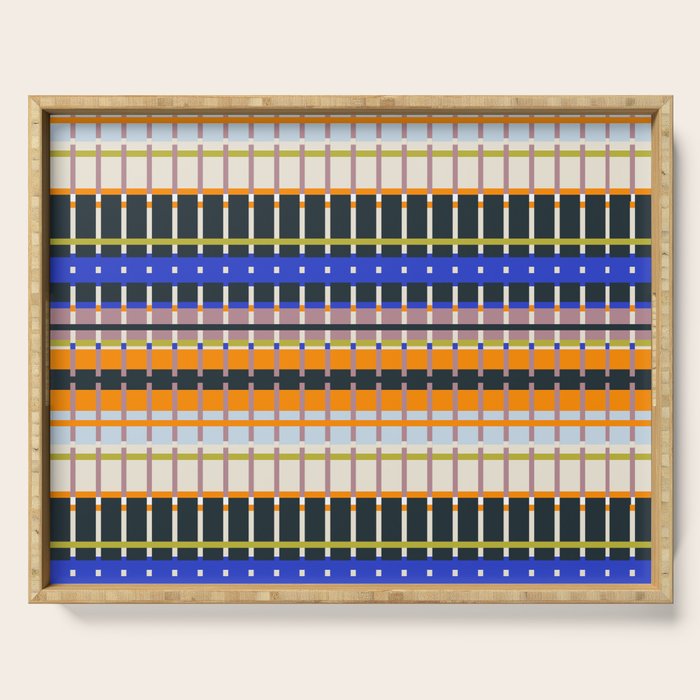 Full Palette Overlap Straps Serving Tray Gallery Image 1