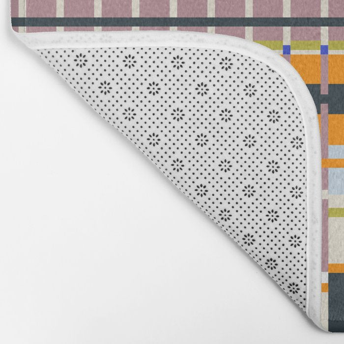 Full Palette Overlap Straps Bath Mat Gallery Image 2