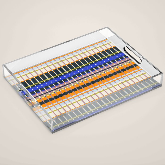 Full Palette Overlap Straps Acrylic Tray Gallery Image 1