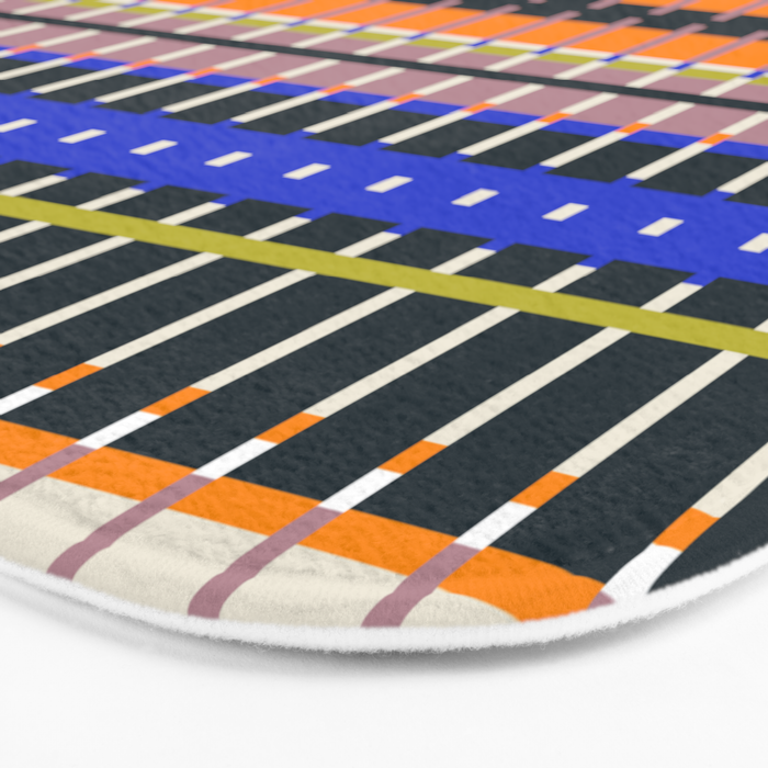Full Palette Overlap Straps Bath Mat Gallery Image 3
