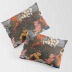 Iskandar (Alexander) builds a wall against Gog and Magog Islamic Antique Art Pillow Sham Gallery Image 3