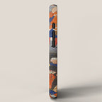 Iskandar (Alexander) builds a wall against Gog and Magog Islamic Antique Art iPhone Case Gallery Image 2
