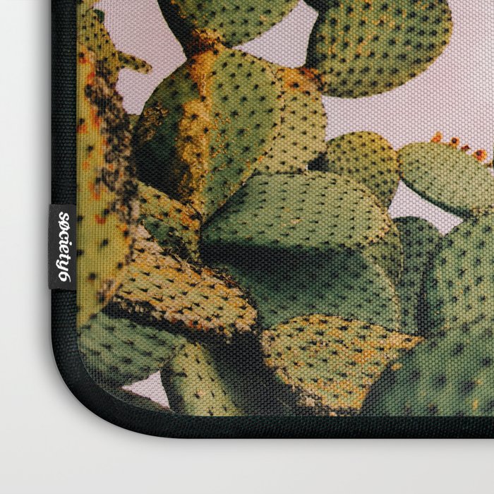 Cactus on Pink Sky Laptop Sleeve Gallery Image 3