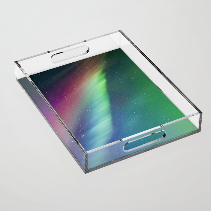 Aurora Borealis Northern Lights 01 Acrylic Tray Gallery Image 1