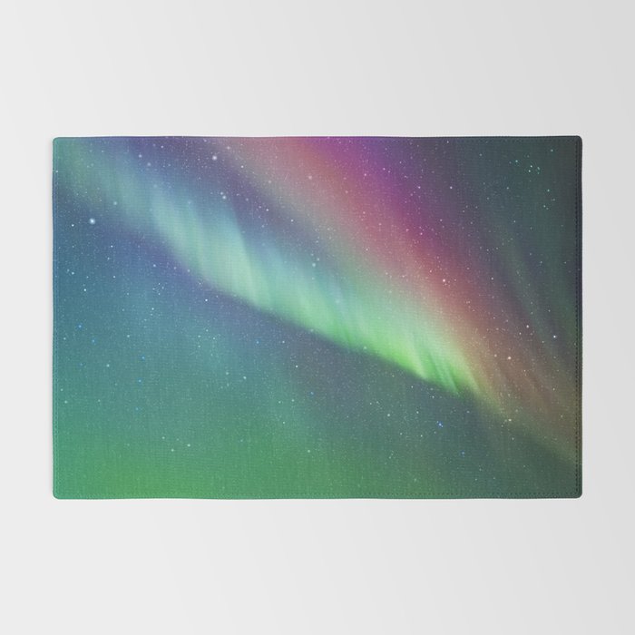 Aurora Borealis Northern Lights 01 Rug Gallery Image 2
