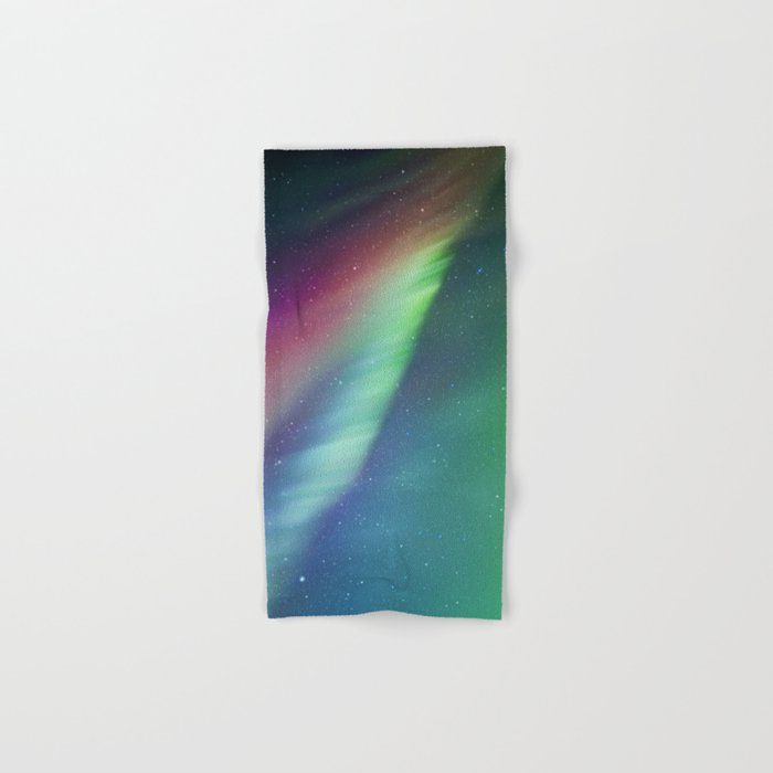 Aurora Borealis Northern Lights 01 Bath Towel Gallery Image 1