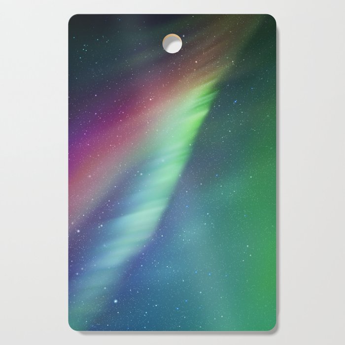 Aurora Borealis Northern Lights 01 Cutting Board Gallery Image 1