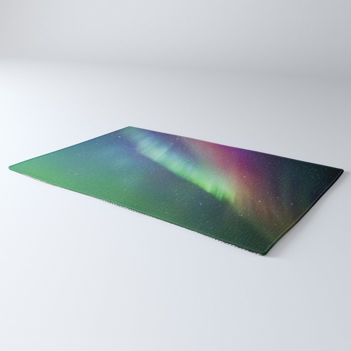 Aurora Borealis Northern Lights 01 Rug Gallery Image 3