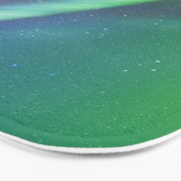Aurora Borealis Northern Lights 01 Bath Mat Gallery Image 3