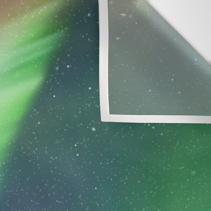Aurora Borealis Northern Lights 01 Wall Tapestry Gallery Image 3