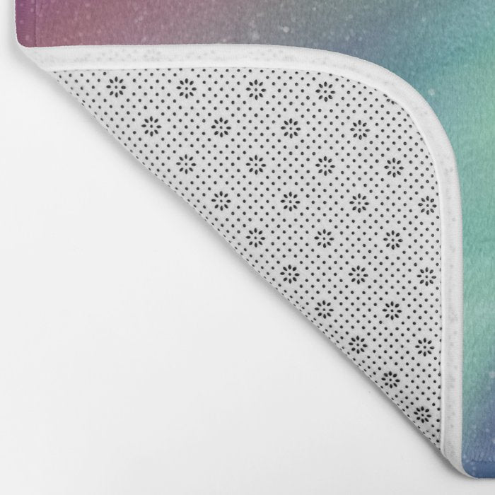 Aurora Borealis Northern Lights 01 Bath Mat Gallery Image 2