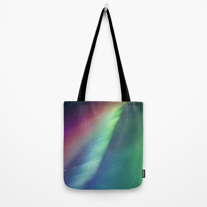 Aurora Borealis Northern Lights 01 Tote Bag Gallery Image 2