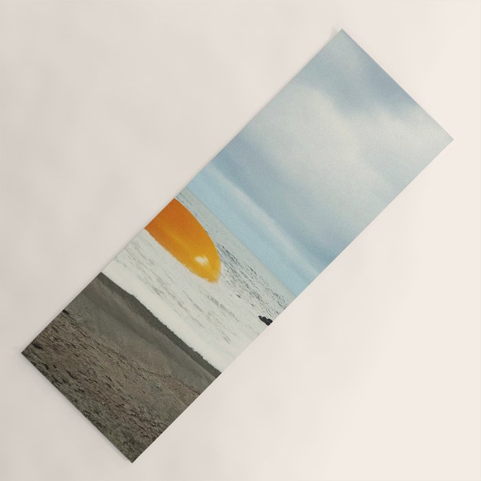 Beach Egg - Sunny side up breakfast Yoga Mat Gallery Image 1