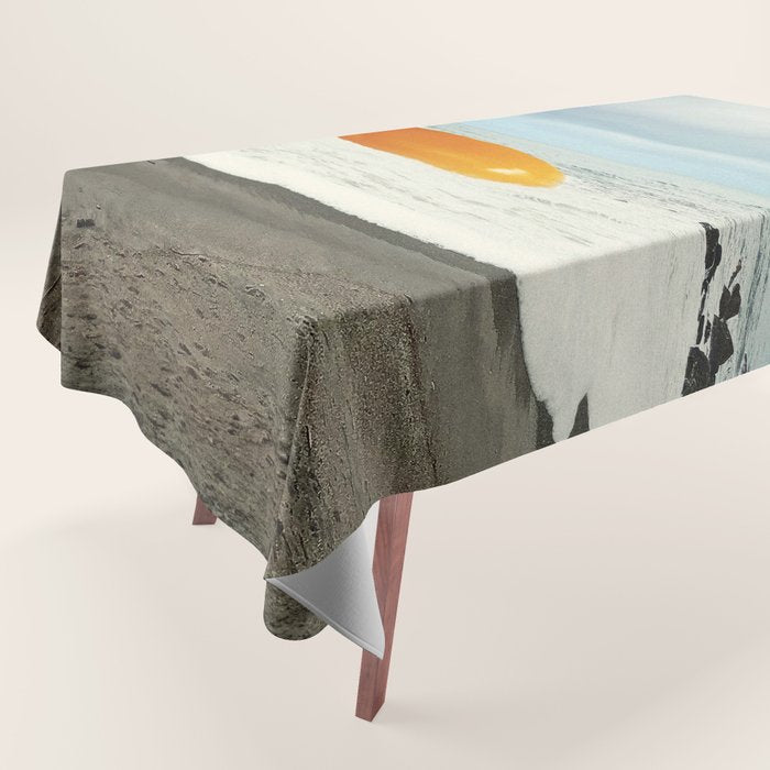 Beach Egg - Sunny side up breakfast Tablecloth Gallery Image 1