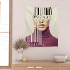 BARCODE Wall Tapestry Gallery Image 2