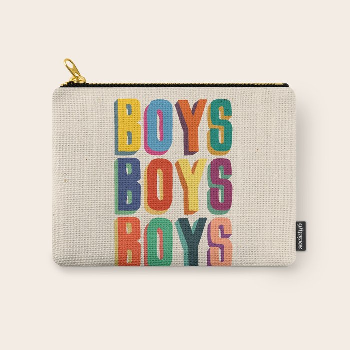 Boys boys boys Carry All Pouch Gallery Image 1