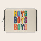 Boys boys boys Laptop Sleeve Gallery Image 1