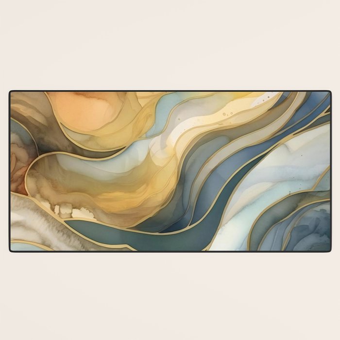 Ocean Nautical Serenade Desk Mat Gallery Image 3