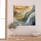 Ocean Nautical Serenade Wall Tapestry Gallery Image 2