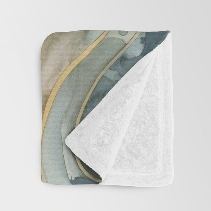 Ocean Nautical Serenade Throw Blanket Gallery Image 3