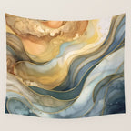 Ocean Nautical Serenade Wall Tapestry Gallery Image 4