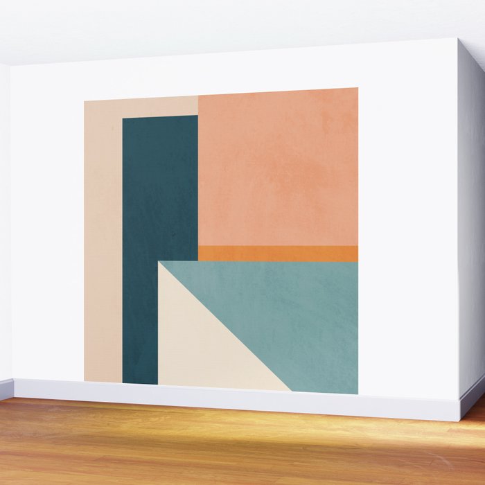 Minimal Abstract 16 Wall Mural Gallery Image 2