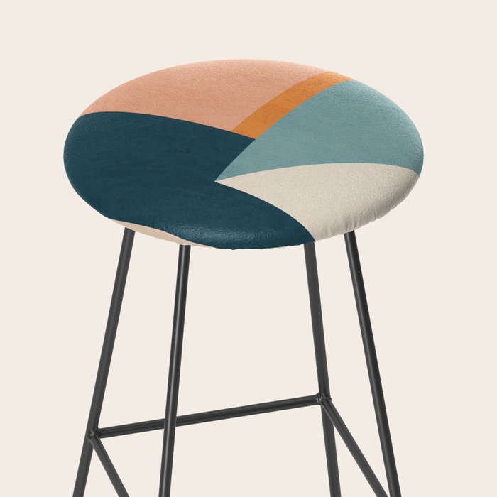 Minimal Abstract 16 Stool Gallery Image 2