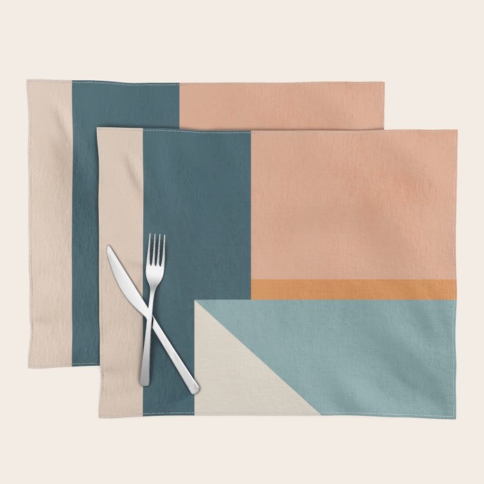 Minimal Abstract 16 Placemat Gallery Image 1